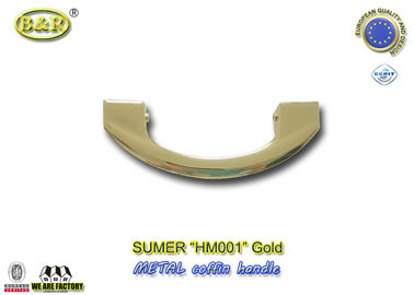 17 x 6.5 cm Metal Tabut Kolları HM001 Altın renk tabut kolu avrupa tarzı ve tasarım