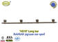 Ref No zamak H019 çinko tabut uzun çubuk metal tabut donanım 4 metre ile 1.55 metre uzunluğunda