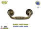 Yüksek Performanslı Zamak Metal Tabut Kolları boyutu 19 * 7 cm Çubuk H009 antik bronz renk
